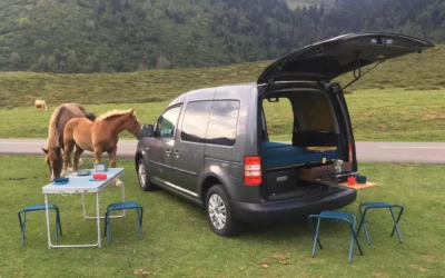Aménagement VW Caddy 3.5 – 5 places