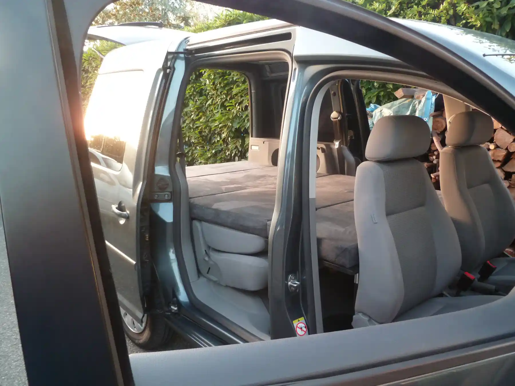 caddy3-5places-06 Aménagement VW Caddy 3 5 places