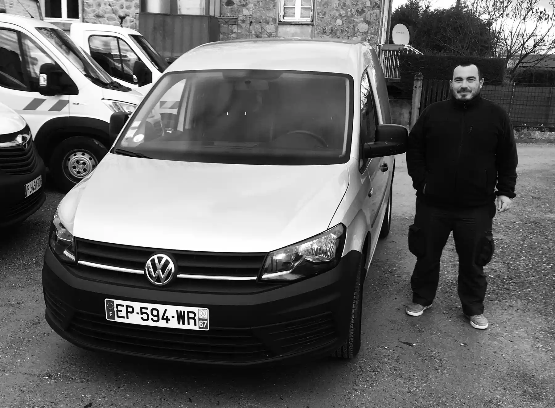 Damien-Kerneves-Caddy-Koncept Damien Kerneves aménageur de VW Caddy, fourgons et utilitaires - Caddy Koncept